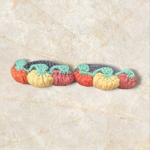Diva Colorful Crochet Pumpkin Set